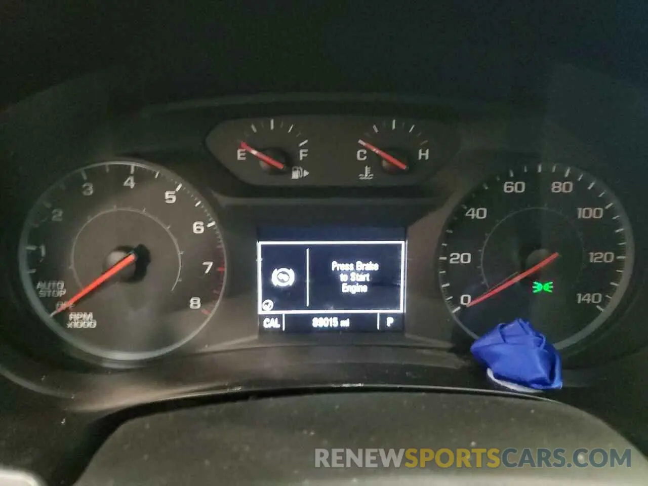 9 Photograph of a damaged car 1G1ZB5ST8KF225524 CHEVROLET MALIBU 2019
