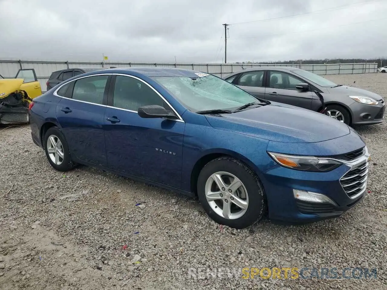 4 Photograph of a damaged car 1G1ZB5ST9KF114934 CHEVROLET MALIBU 2019