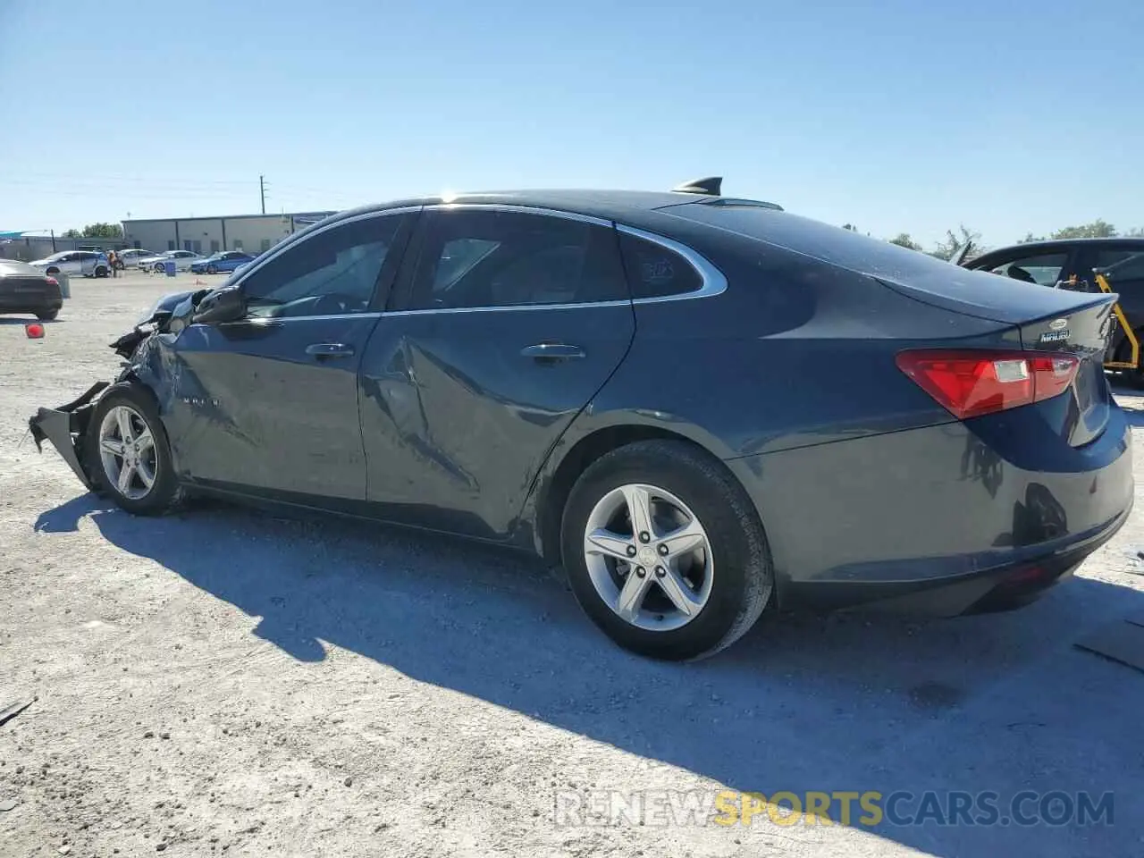 2 Photograph of a damaged car 1G1ZB5ST9KF125707 CHEVROLET MALIBU 2019