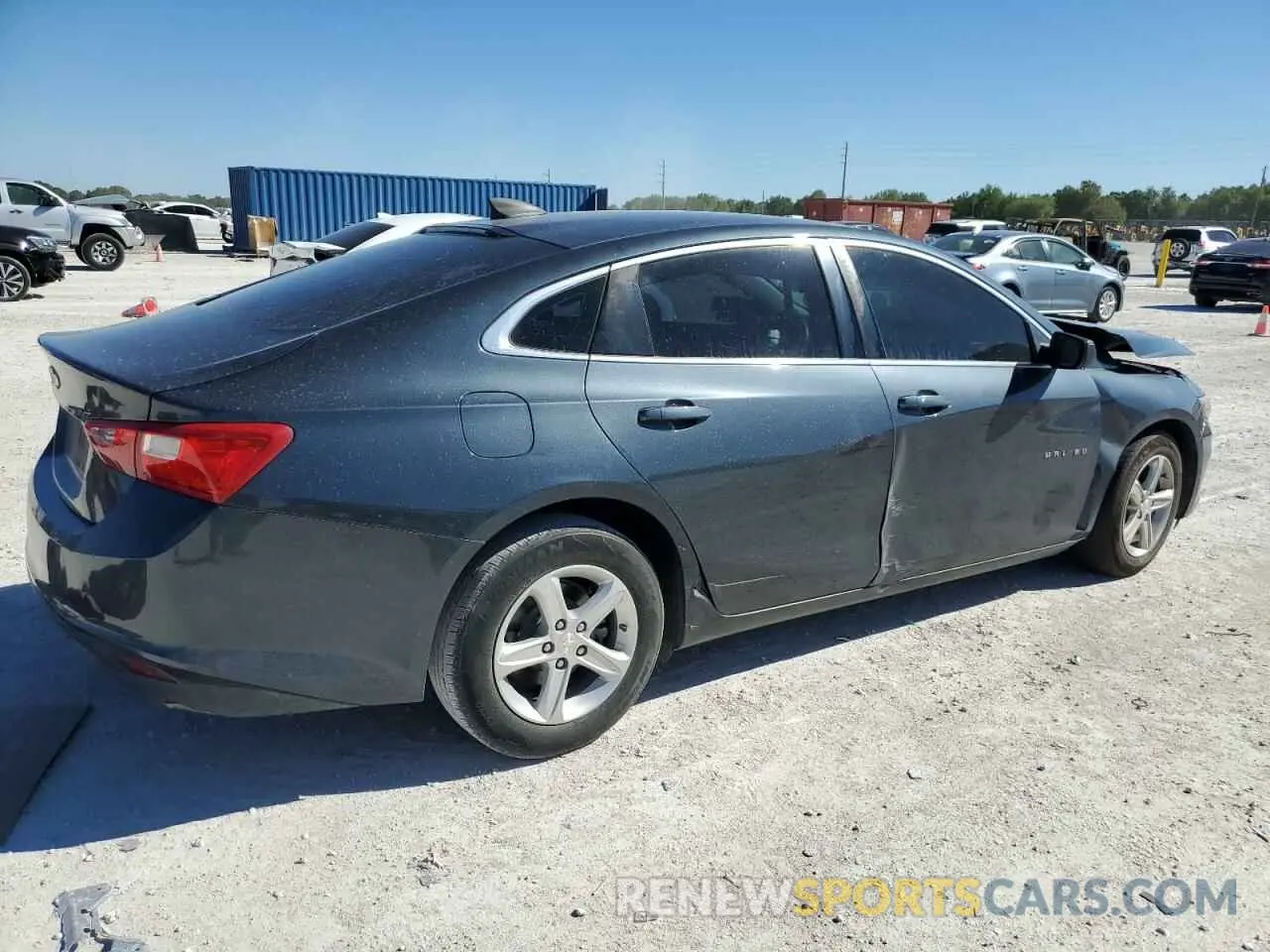 3 Photograph of a damaged car 1G1ZB5ST9KF125707 CHEVROLET MALIBU 2019