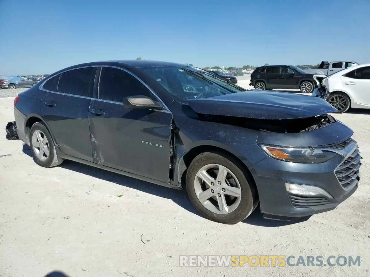 4 Photograph of a damaged car 1G1ZB5ST9KF125707 CHEVROLET MALIBU 2019