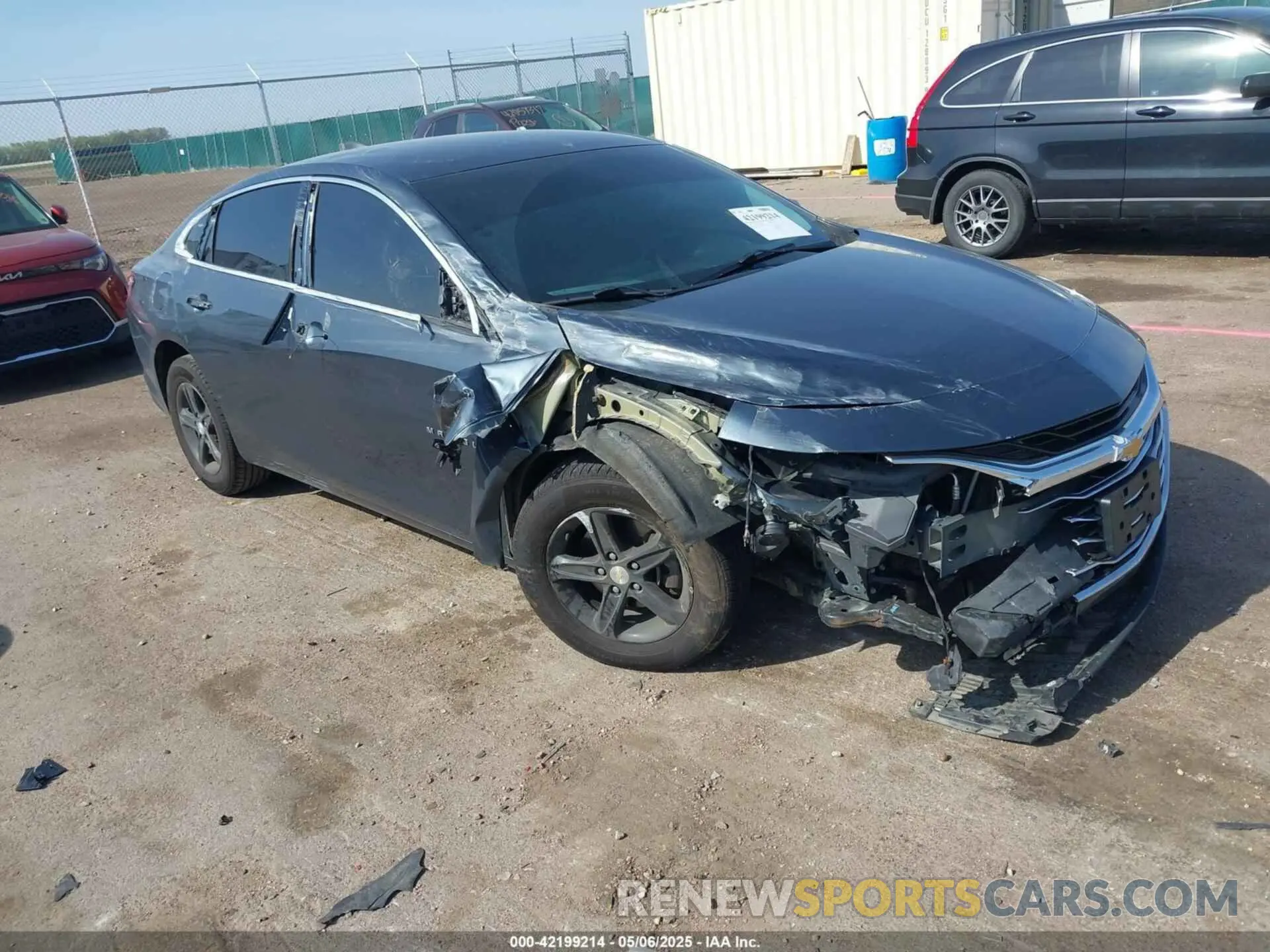 1 Photograph of a damaged car 1G1ZB5ST9KF145262 CHEVROLET MALIBU 2019