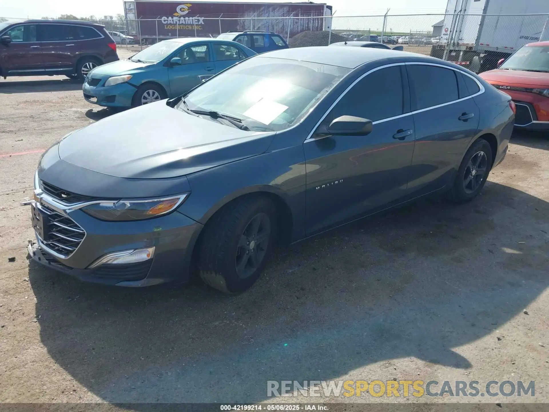 2 Photograph of a damaged car 1G1ZB5ST9KF145262 CHEVROLET MALIBU 2019