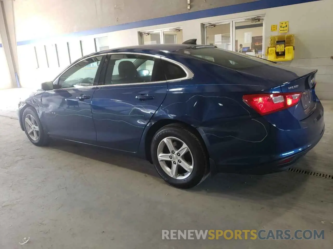 2 Photograph of a damaged car 1G1ZB5ST9KF174387 CHEVROLET MALIBU 2019