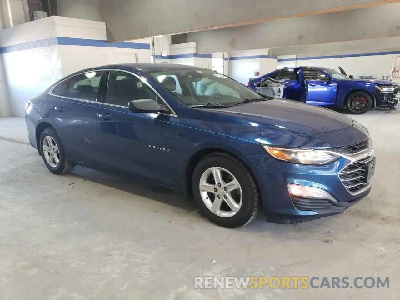 4 Photograph of a damaged car 1G1ZB5ST9KF174387 CHEVROLET MALIBU 2019