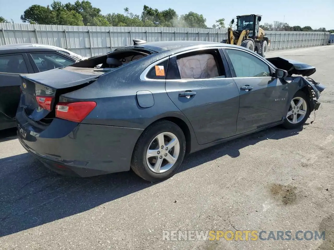 3 Photograph of a damaged car 1G1ZB5ST9KF182571 CHEVROLET MALIBU 2019