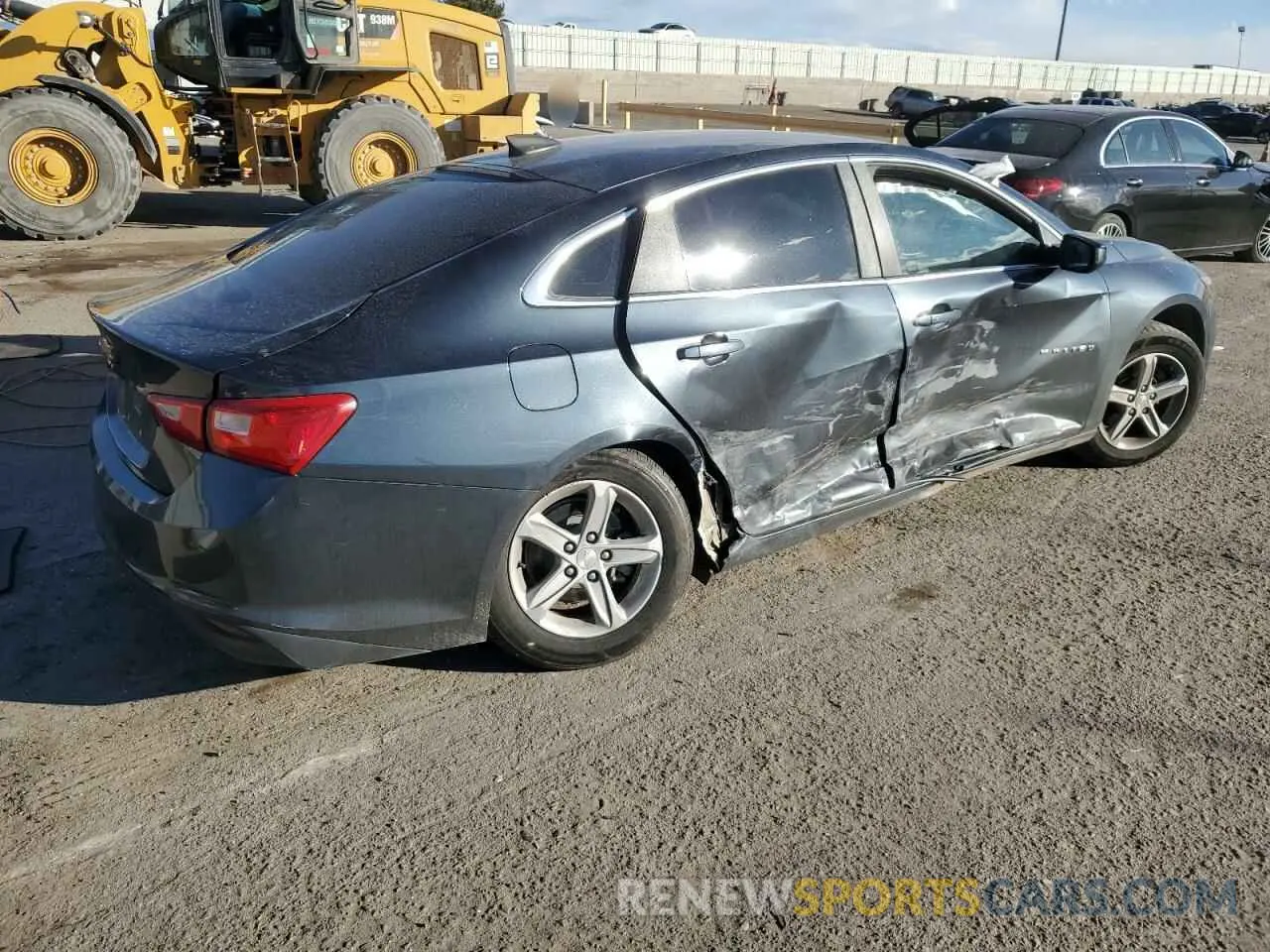 3 Photograph of a damaged car 1G1ZB5ST9KF201572 CHEVROLET MALIBU 2019