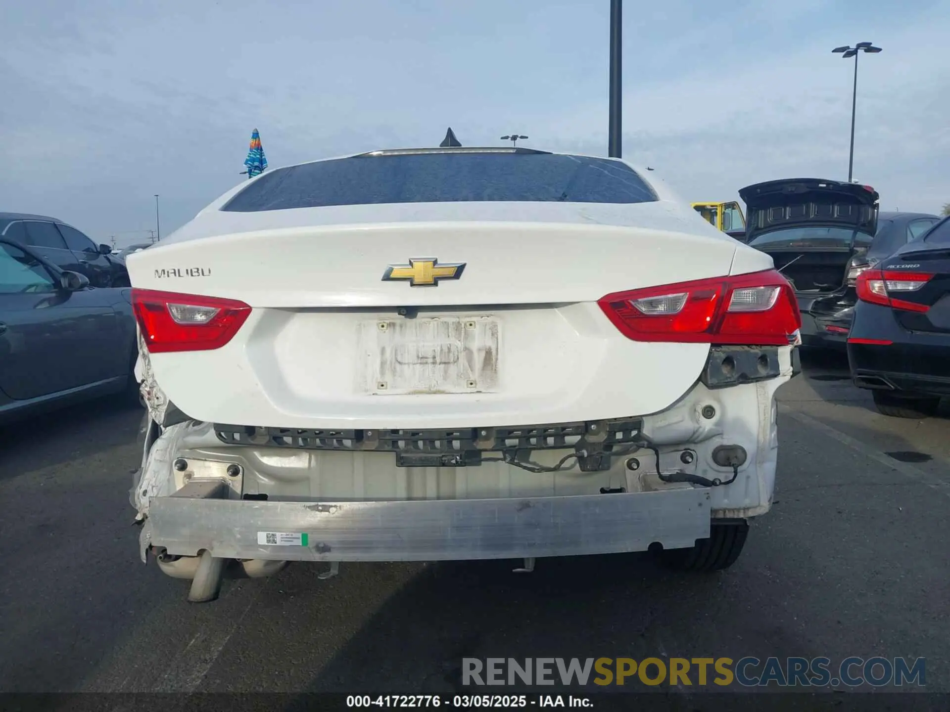 16 Photograph of a damaged car 1G1ZB5ST9KF201927 CHEVROLET MALIBU 2019