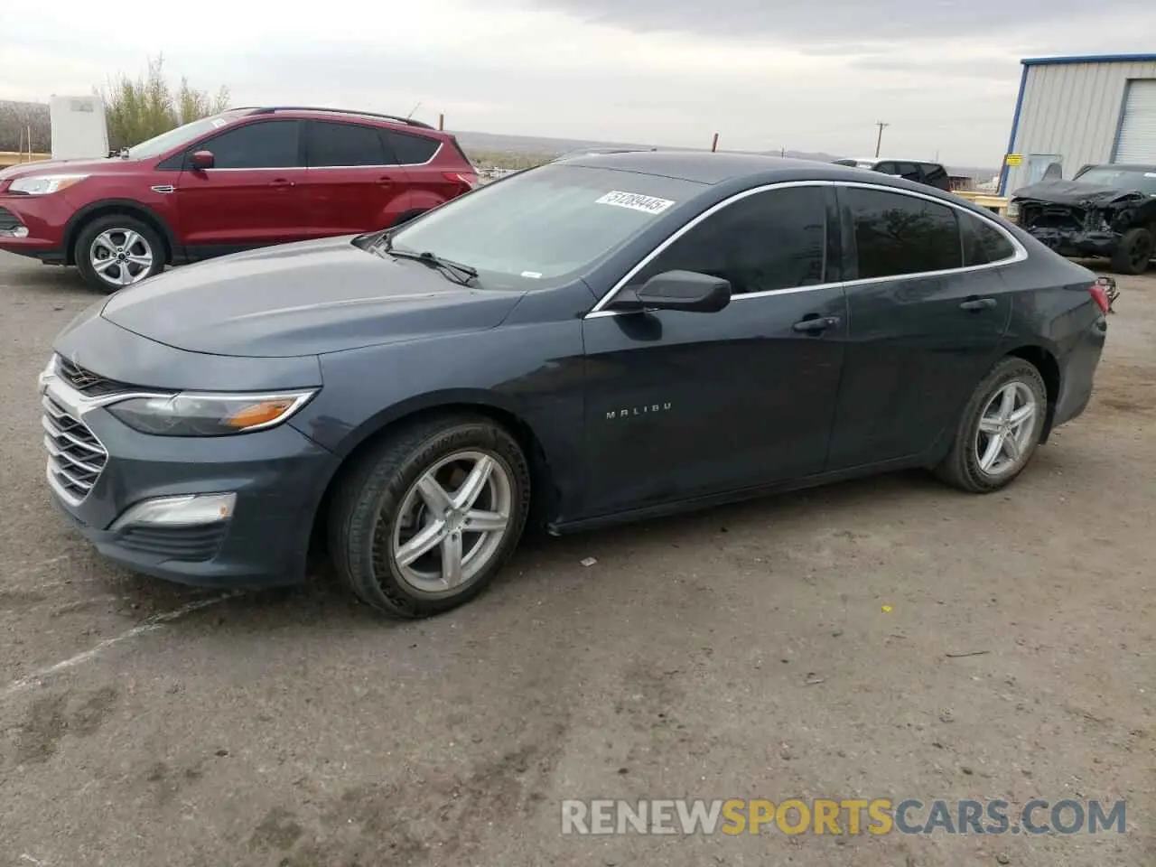 1 Photograph of a damaged car 1G1ZB5ST9KF214144 CHEVROLET MALIBU 2019