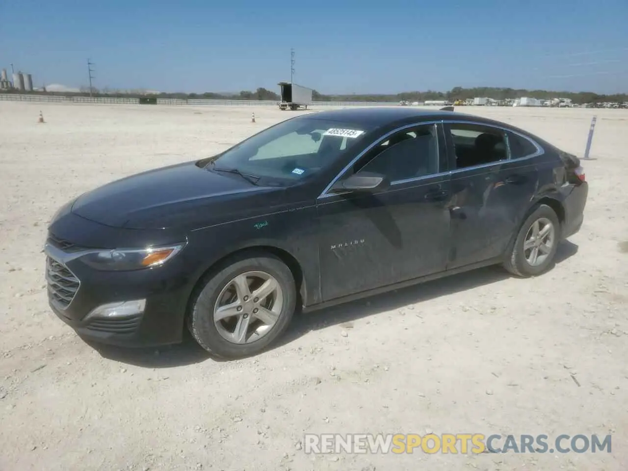 1 Photograph of a damaged car 1G1ZB5ST9KF220039 CHEVROLET MALIBU 2019