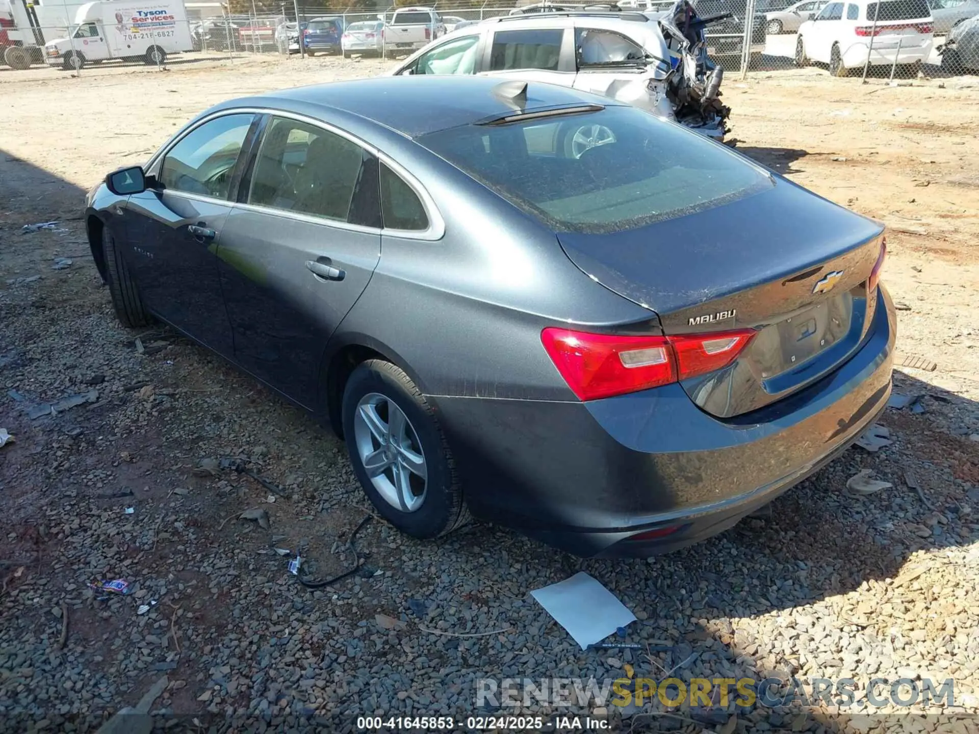 3 Photograph of a damaged car 1G1ZB5STXKF132892 CHEVROLET MALIBU 2019