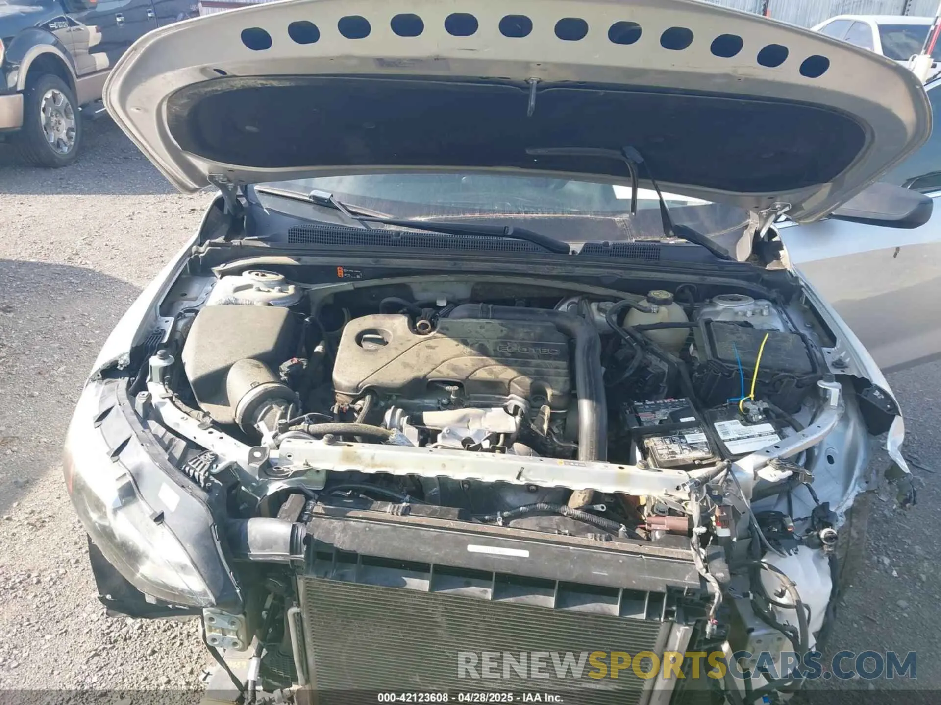 10 Photograph of a damaged car 1G1ZB5STXKF147683 CHEVROLET MALIBU 2019