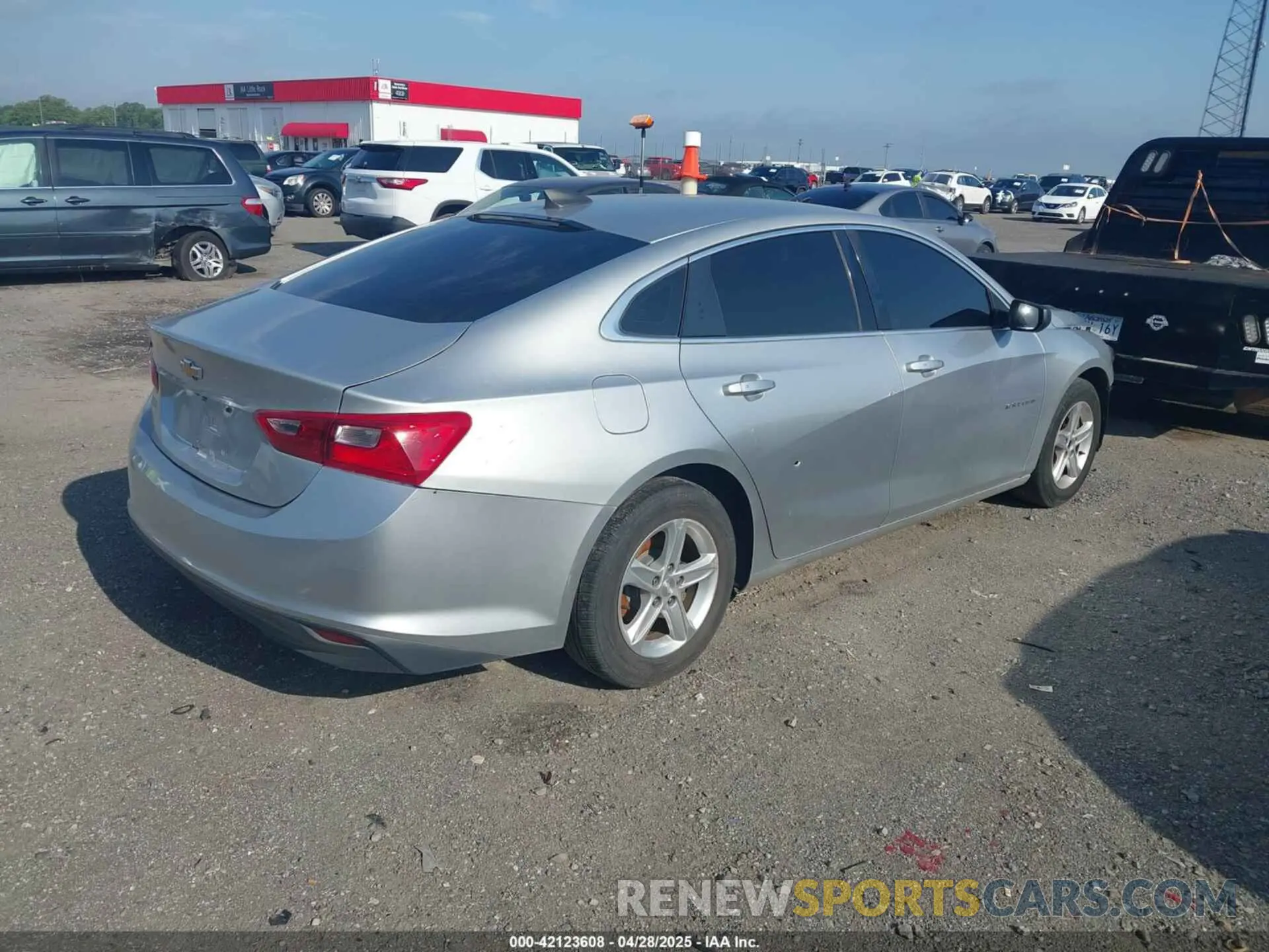 4 Photograph of a damaged car 1G1ZB5STXKF147683 CHEVROLET MALIBU 2019
