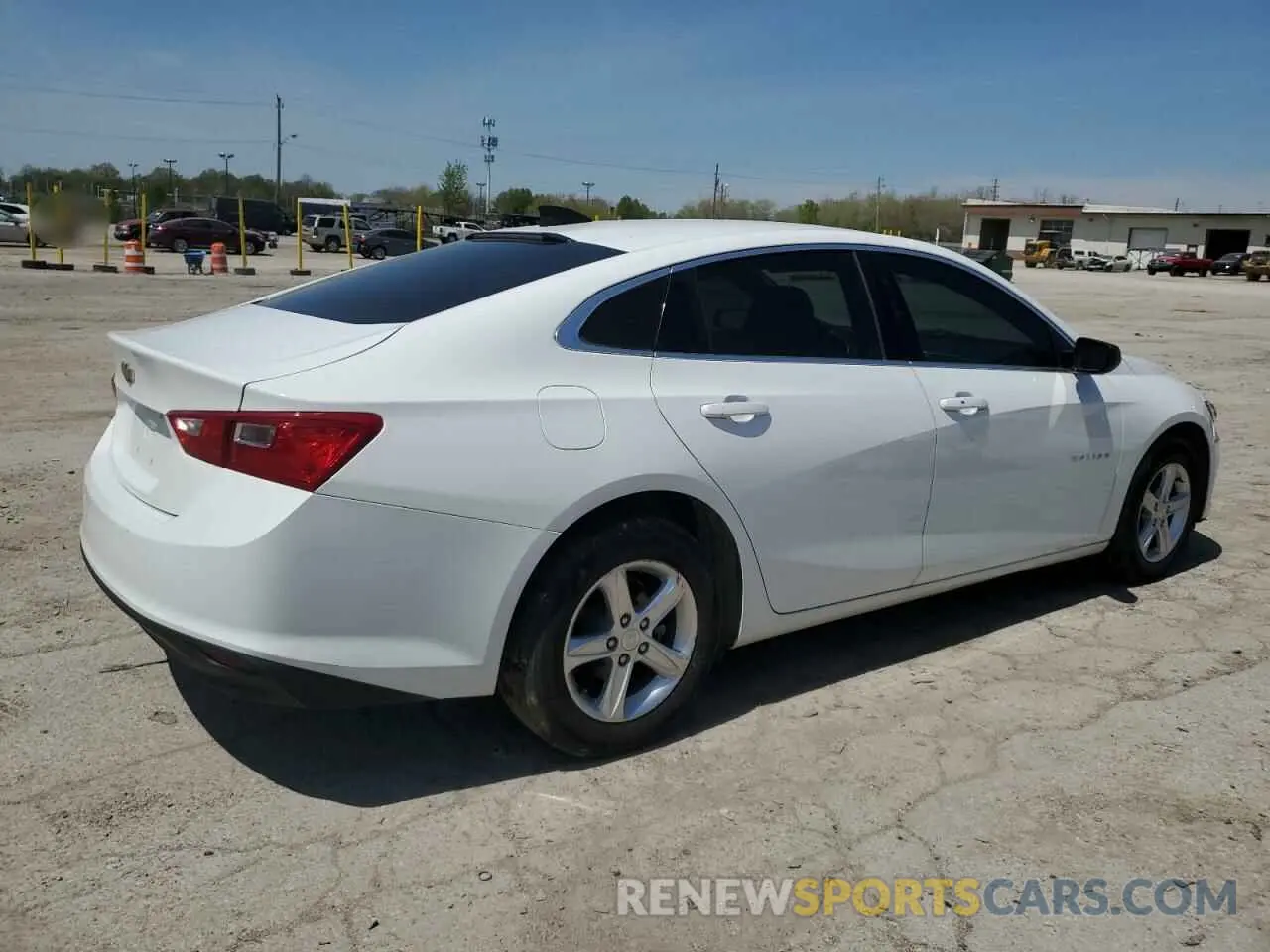 3 Photograph of a damaged car 1G1ZB5STXKF172311 CHEVROLET MALIBU 2019