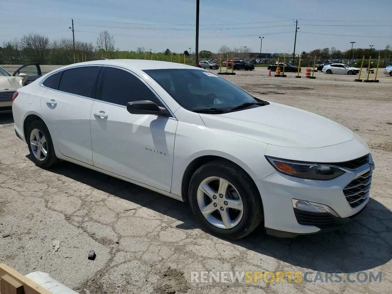 4 Photograph of a damaged car 1G1ZB5STXKF172311 CHEVROLET MALIBU 2019