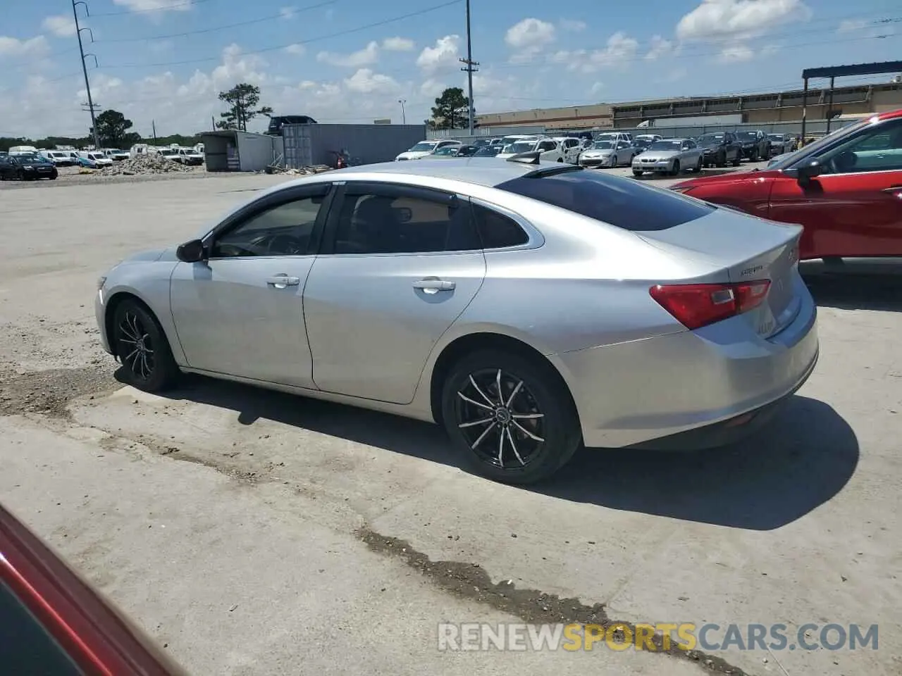 2 Photograph of a damaged car 1G1ZB5STXKF173054 CHEVROLET MALIBU 2019