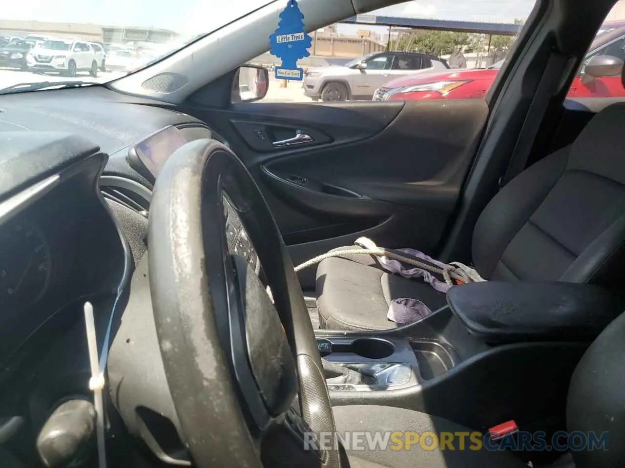 9 Photograph of a damaged car 1G1ZB5STXKF173054 CHEVROLET MALIBU 2019