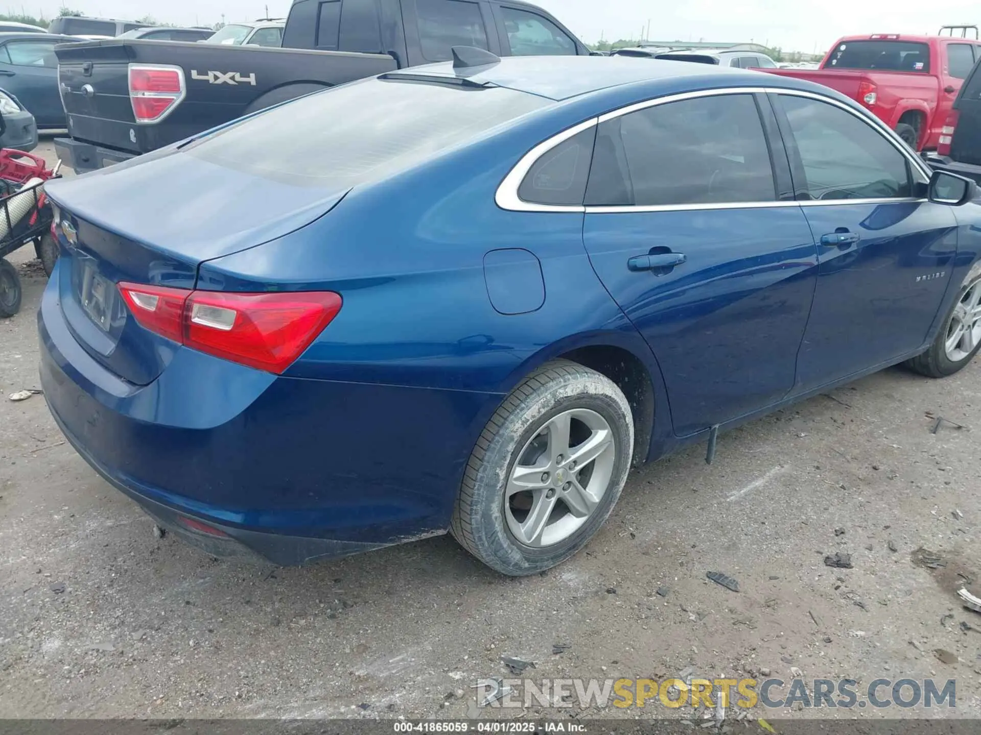 4 Photograph of a damaged car 1G1ZB5STXKF176598 CHEVROLET MALIBU 2019