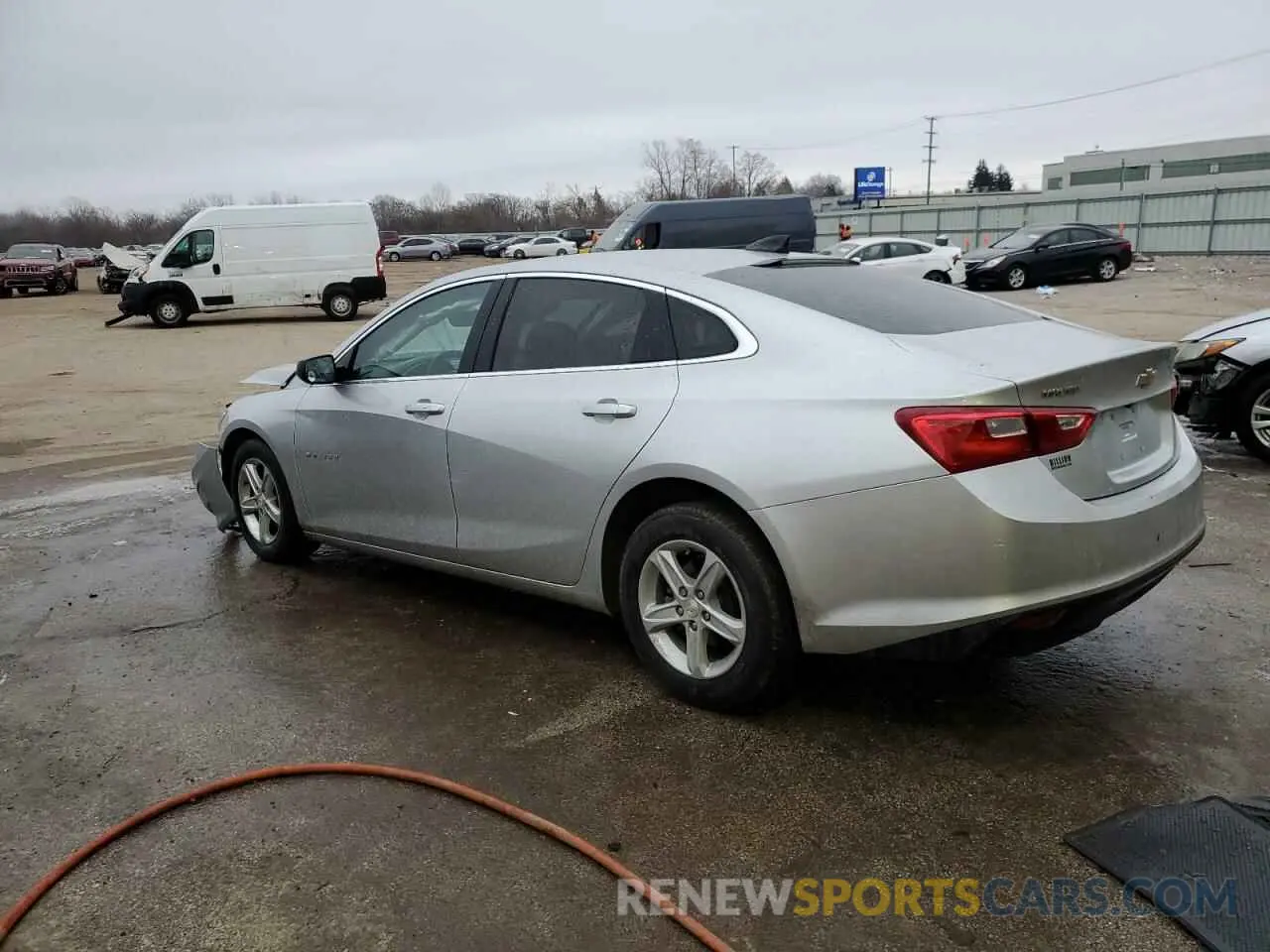 2 Photograph of a damaged car 1G1ZB5STXKF214153 CHEVROLET MALIBU 2019