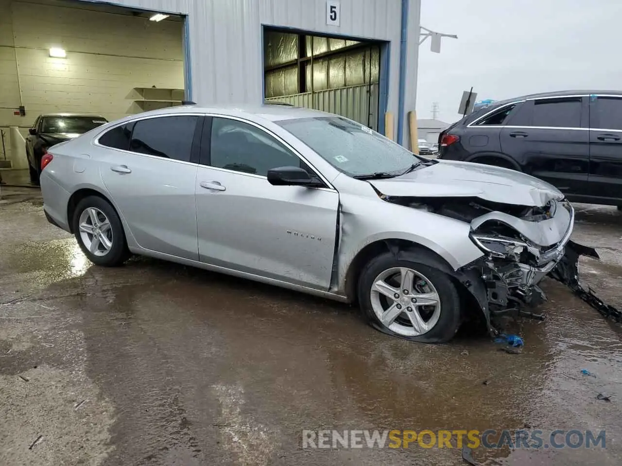 4 Photograph of a damaged car 1G1ZB5STXKF214153 CHEVROLET MALIBU 2019