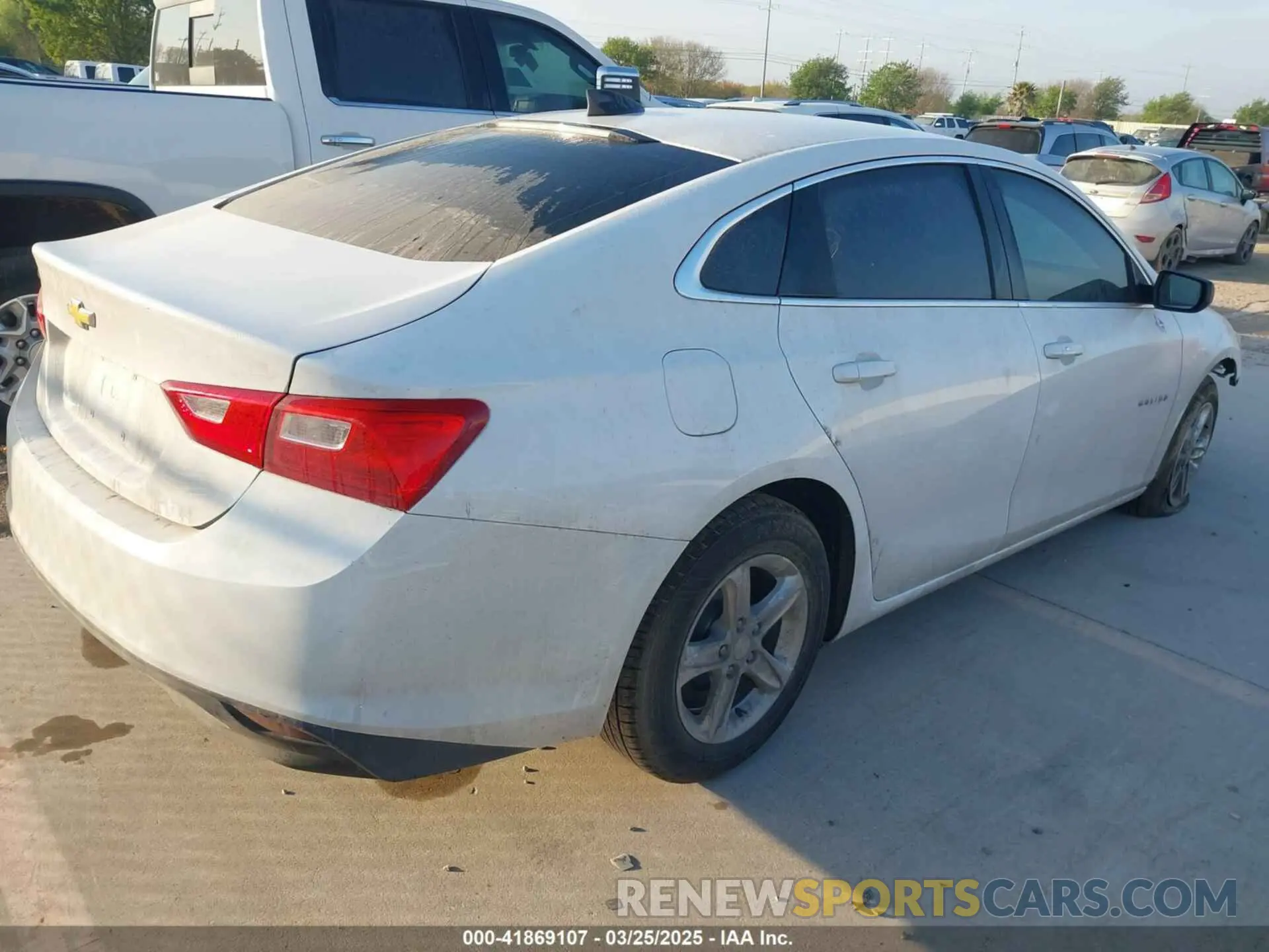 4 Photograph of a damaged car 1G1ZB5STXKF216016 CHEVROLET MALIBU 2019