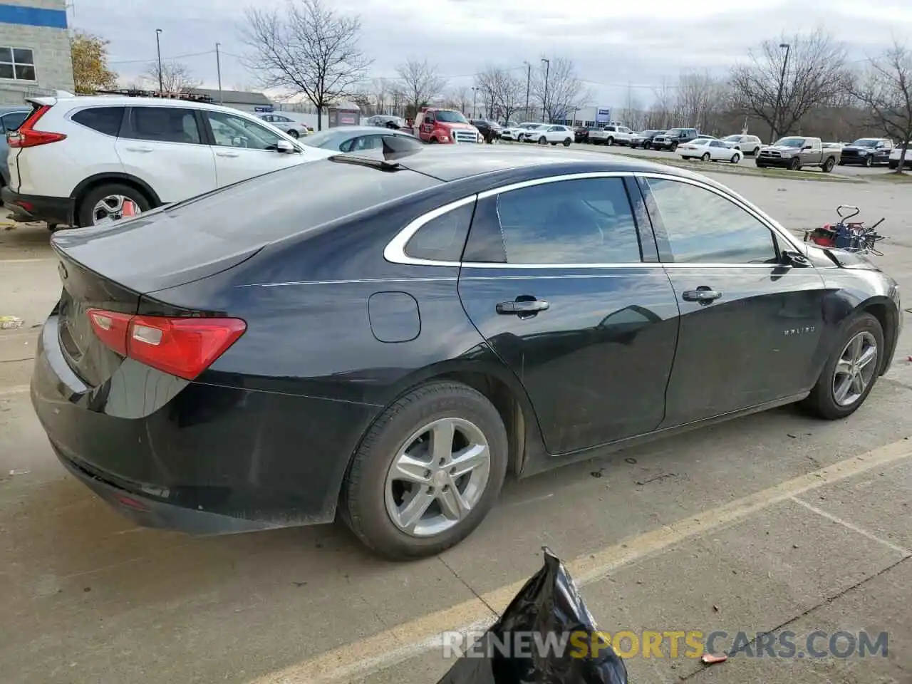 3 Photograph of a damaged car 1G1ZB5STXKF216646 CHEVROLET MALIBU 2019