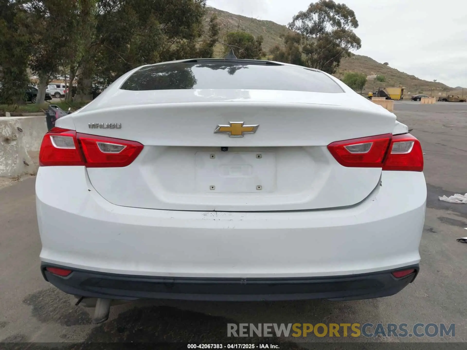 17 Photograph of a damaged car 1G1ZB5STXKF220180 CHEVROLET MALIBU 2019