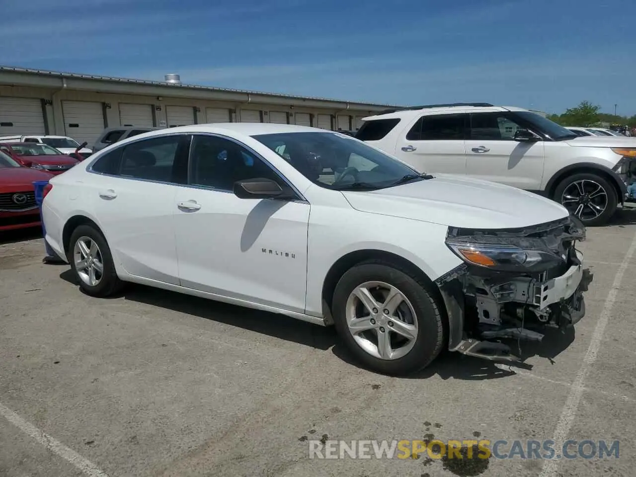 4 Photograph of a damaged car 1G1ZC5ST0KF200095 CHEVROLET MALIBU 2019
