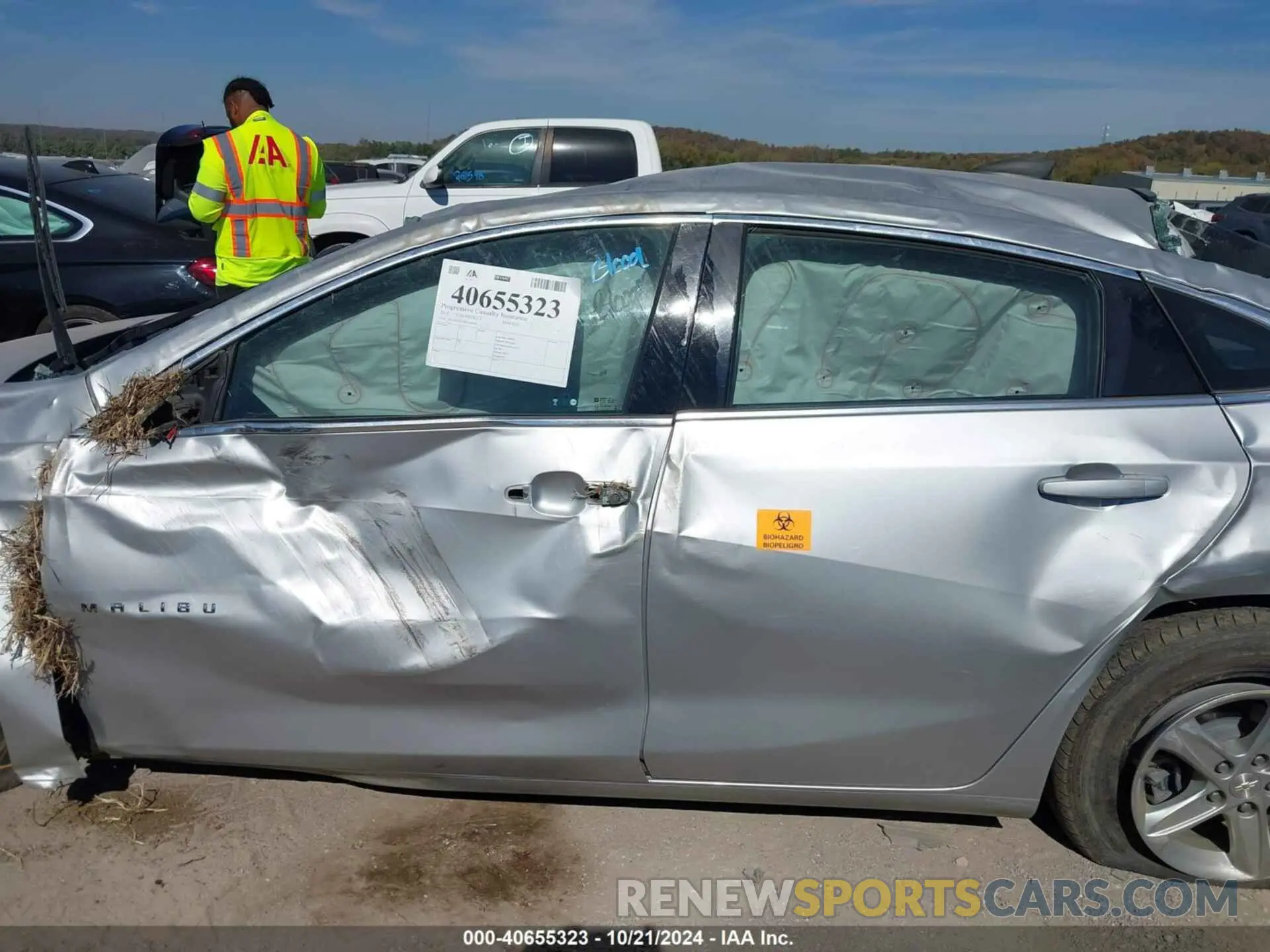 13 Photograph of a damaged car 1G1ZC5ST1KF138058 CHEVROLET MALIBU 2019