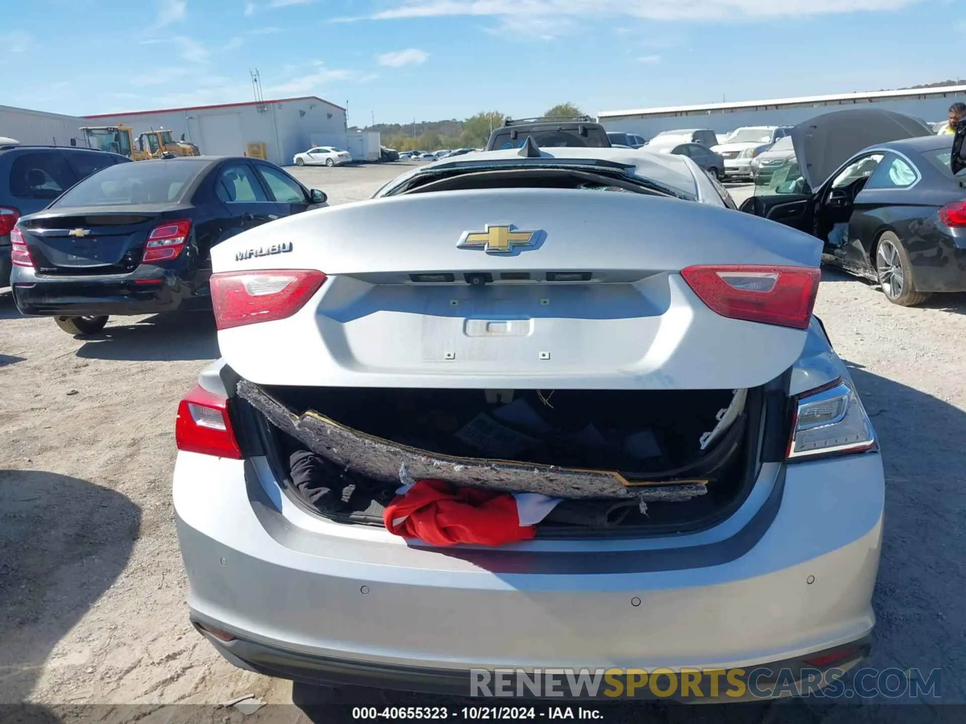 15 Photograph of a damaged car 1G1ZC5ST1KF138058 CHEVROLET MALIBU 2019