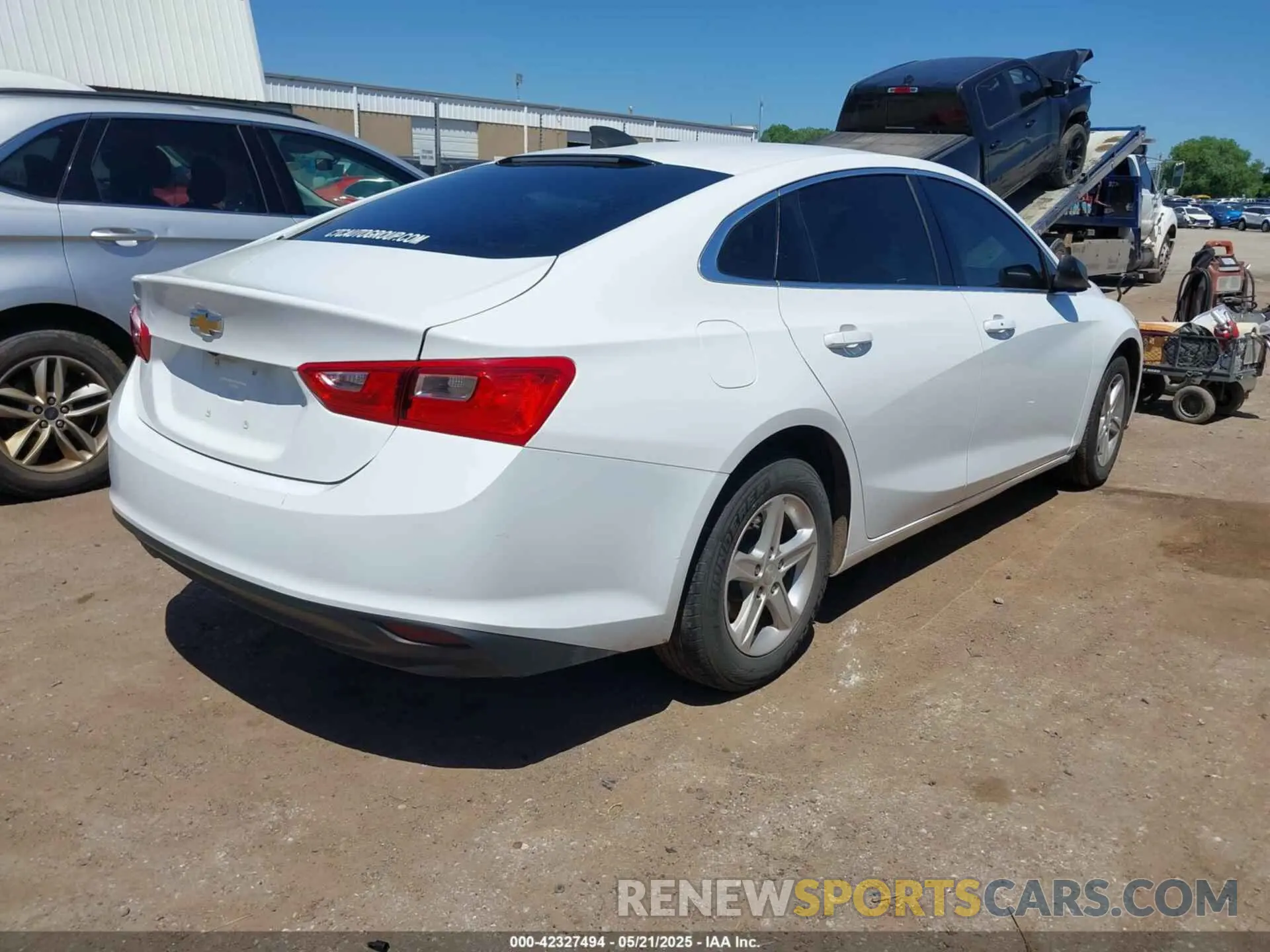 4 Photograph of a damaged car 1G1ZC5ST1KF169455 CHEVROLET MALIBU 2019