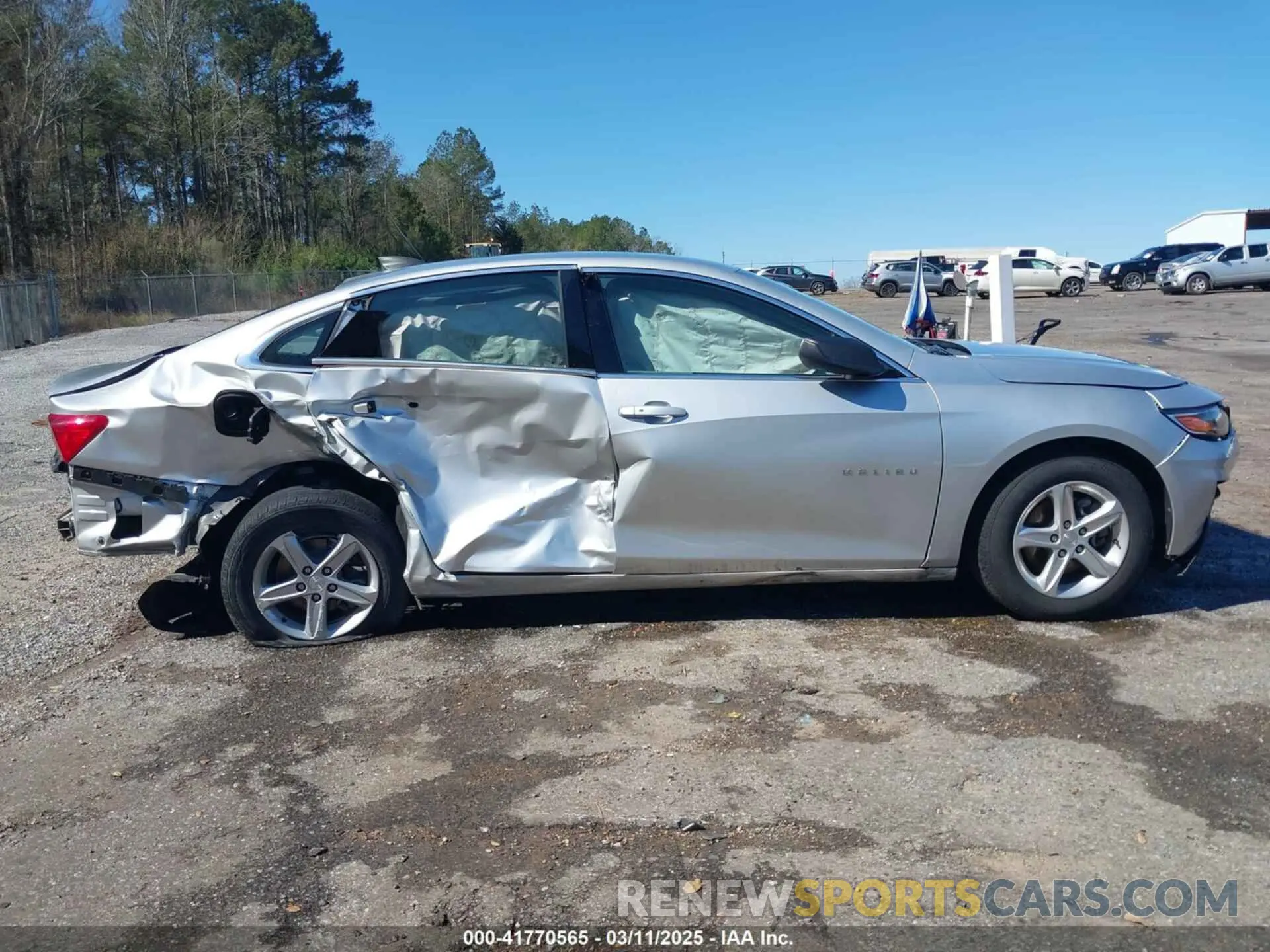14 Photograph of a damaged car 1G1ZC5ST1KF210196 CHEVROLET MALIBU 2019