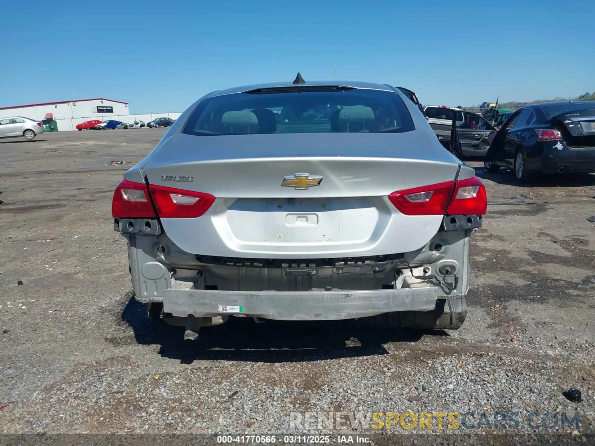 17 Photograph of a damaged car 1G1ZC5ST1KF210196 CHEVROLET MALIBU 2019