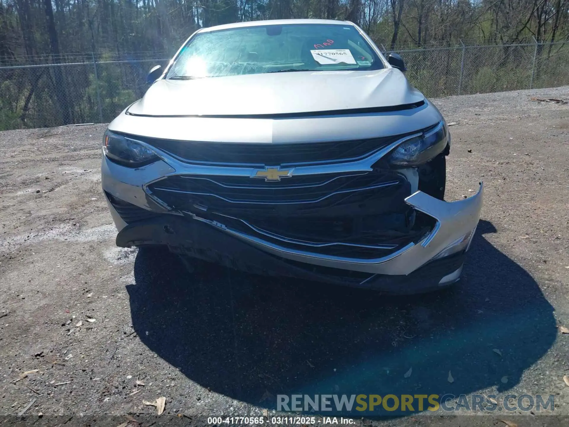 6 Photograph of a damaged car 1G1ZC5ST1KF210196 CHEVROLET MALIBU 2019