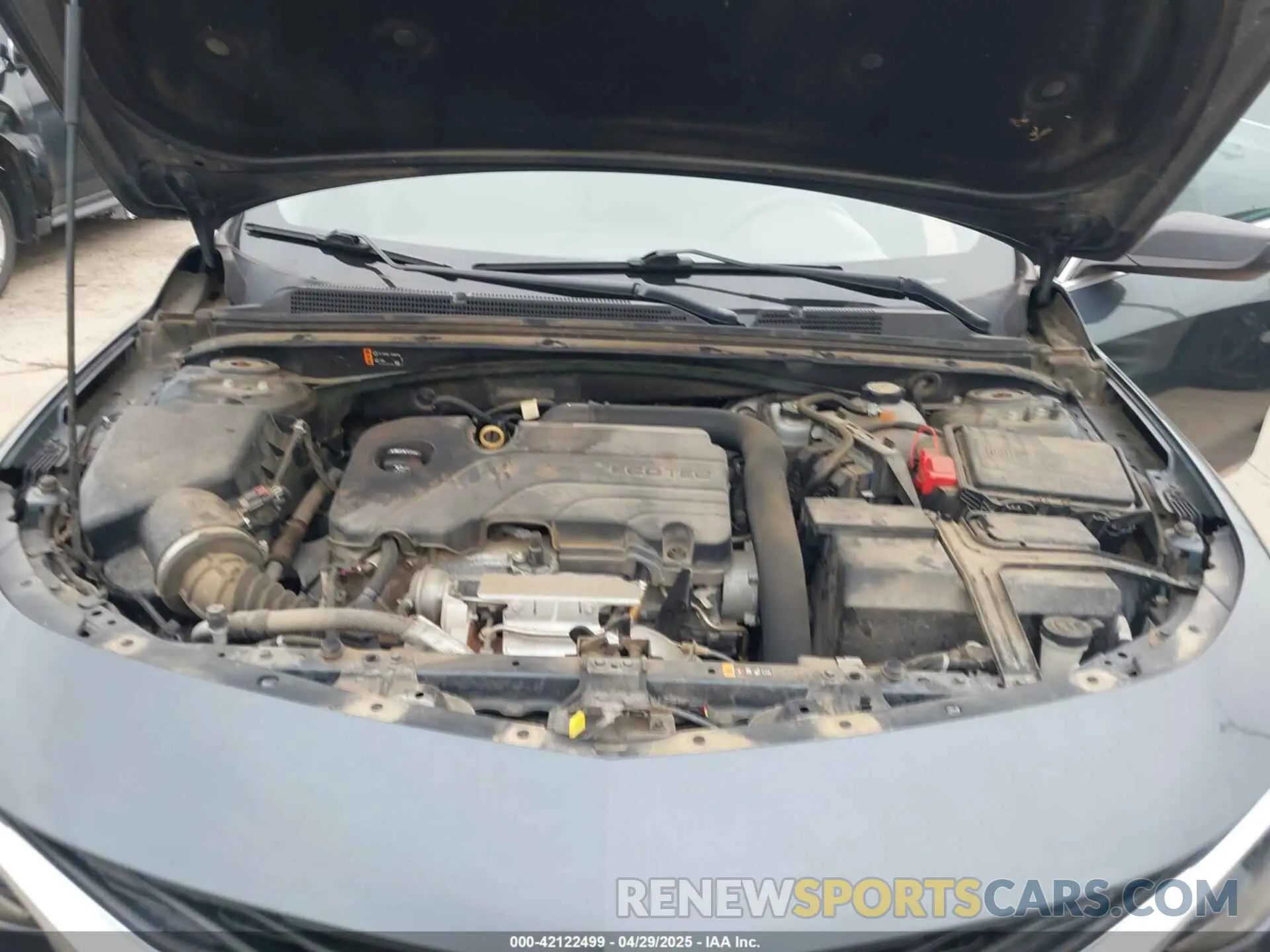 10 Photograph of a damaged car 1G1ZC5ST2KF184322 CHEVROLET MALIBU 2019
