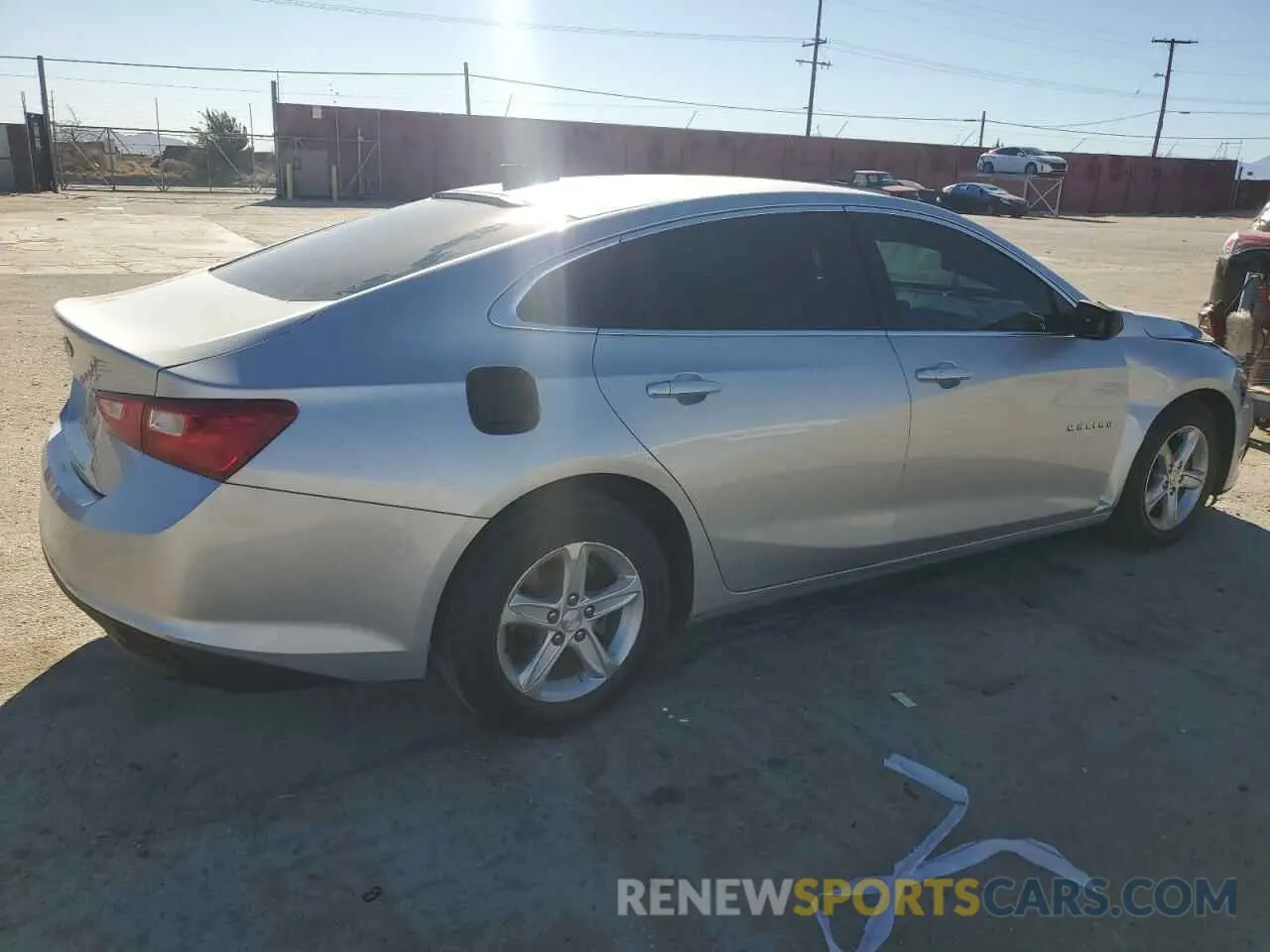 3 Photograph of a damaged car 1G1ZC5ST3KF190131 CHEVROLET MALIBU 2019