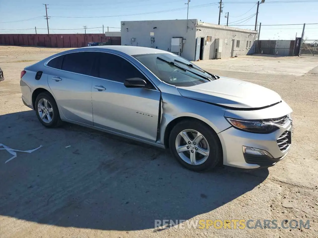 4 Photograph of a damaged car 1G1ZC5ST3KF190131 CHEVROLET MALIBU 2019