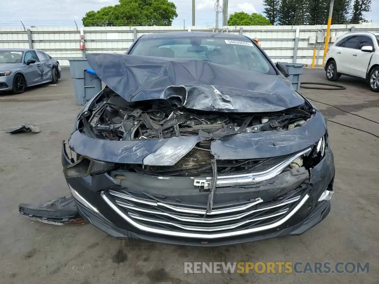 5 Photograph of a damaged car 1G1ZC5ST4KF118158 CHEVROLET MALIBU 2019