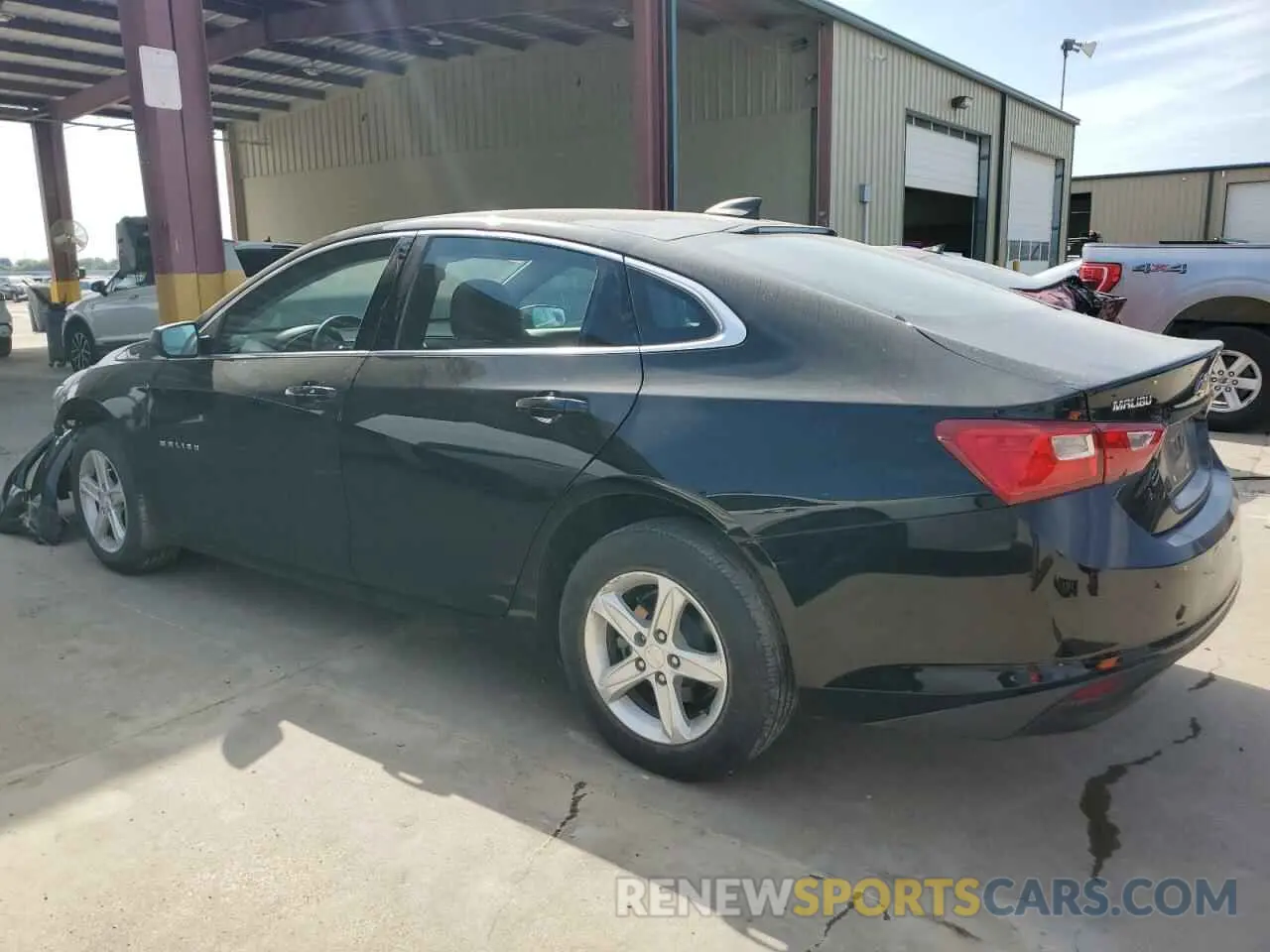 2 Photograph of a damaged car 1G1ZC5ST4KF180773 CHEVROLET MALIBU 2019