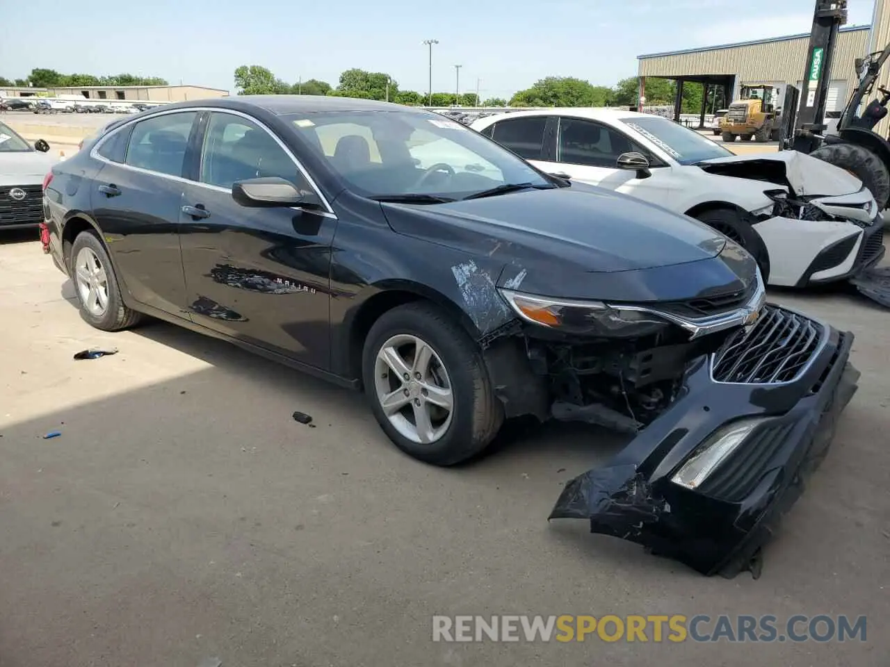 4 Photograph of a damaged car 1G1ZC5ST4KF180773 CHEVROLET MALIBU 2019
