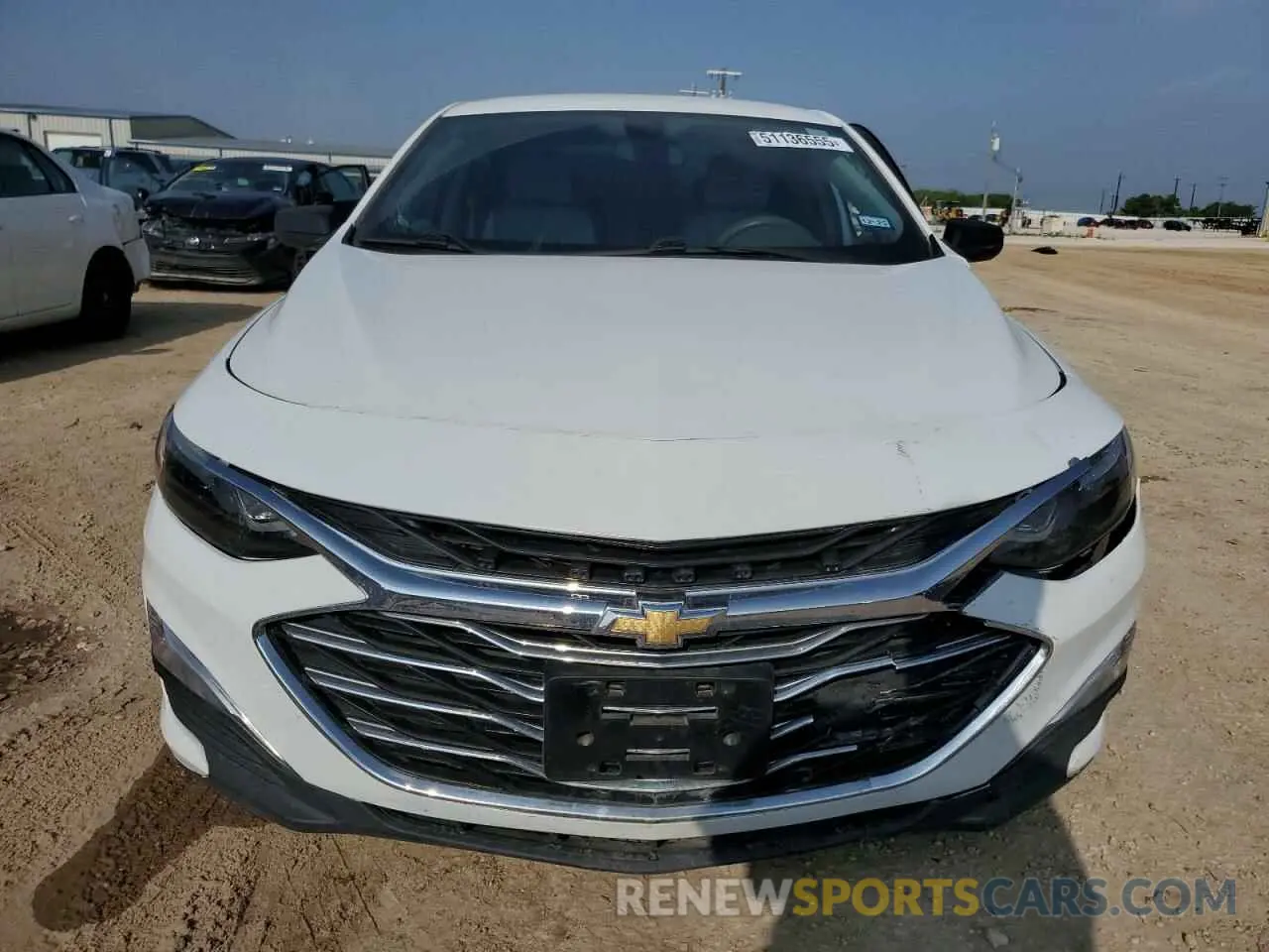 5 Photograph of a damaged car 1G1ZC5ST4KF181602 CHEVROLET MALIBU 2019