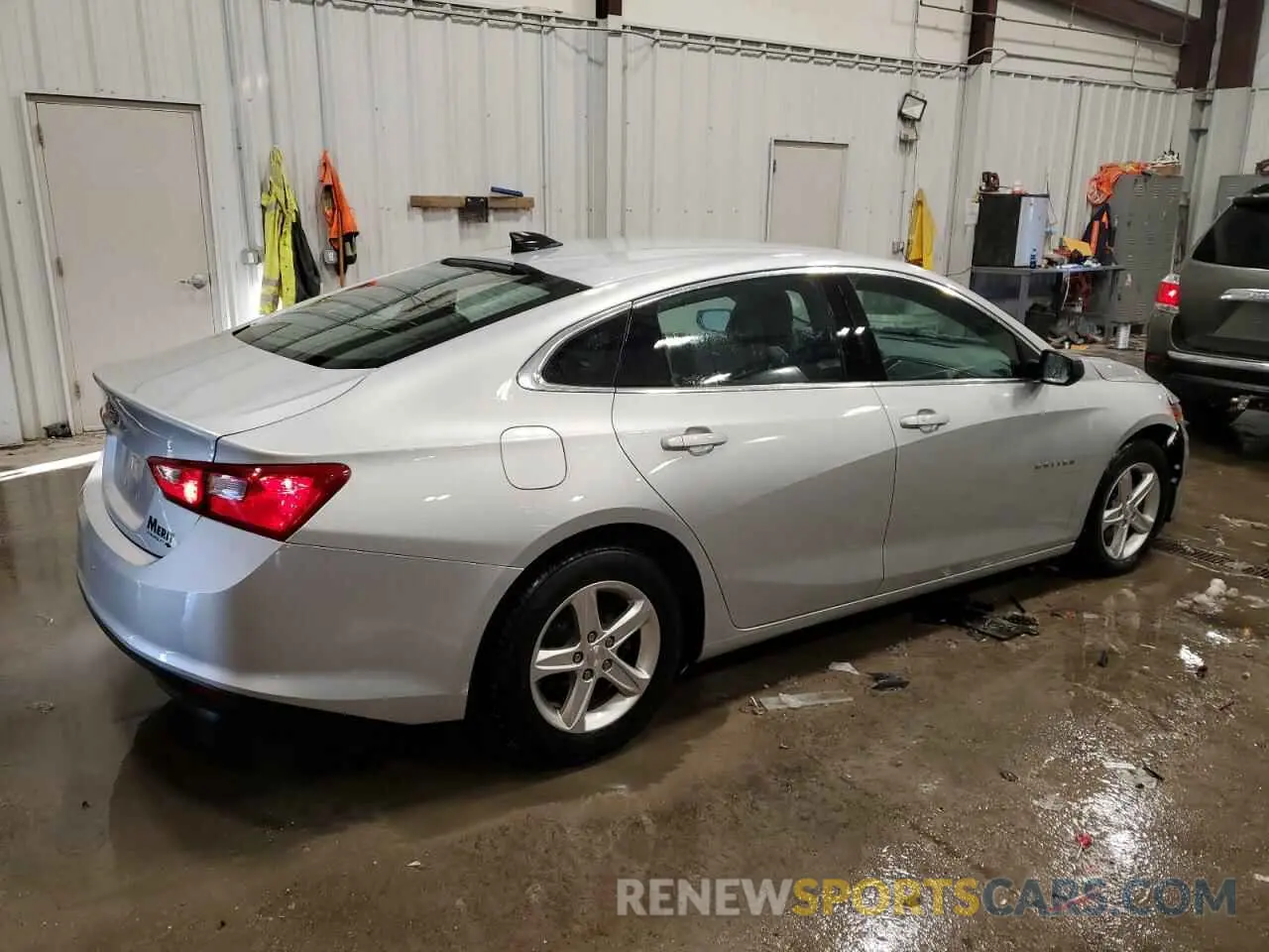3 Photograph of a damaged car 1G1ZC5ST4KF183365 CHEVROLET MALIBU 2019