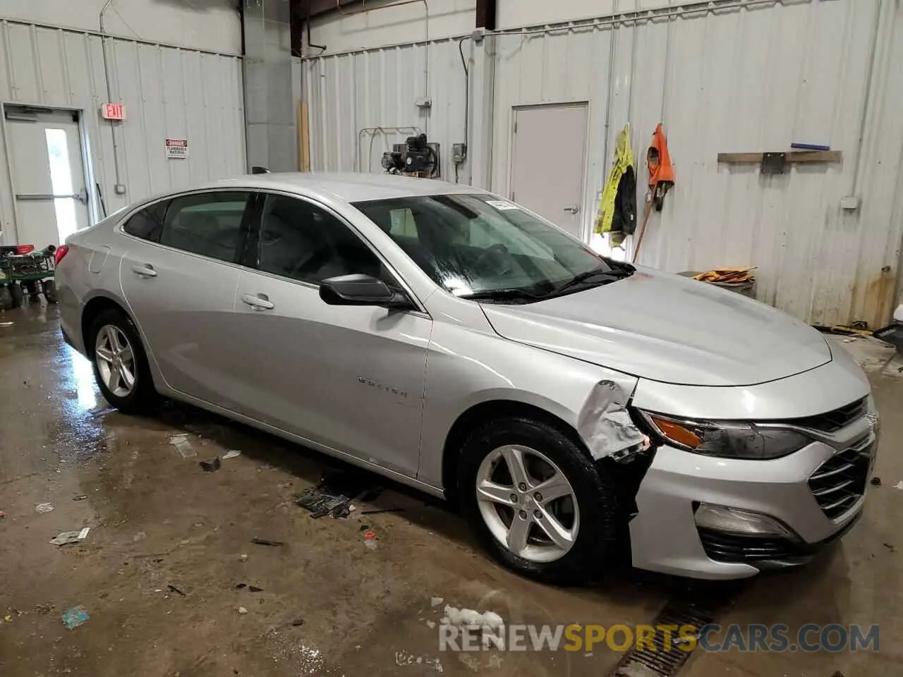 4 Photograph of a damaged car 1G1ZC5ST4KF183365 CHEVROLET MALIBU 2019