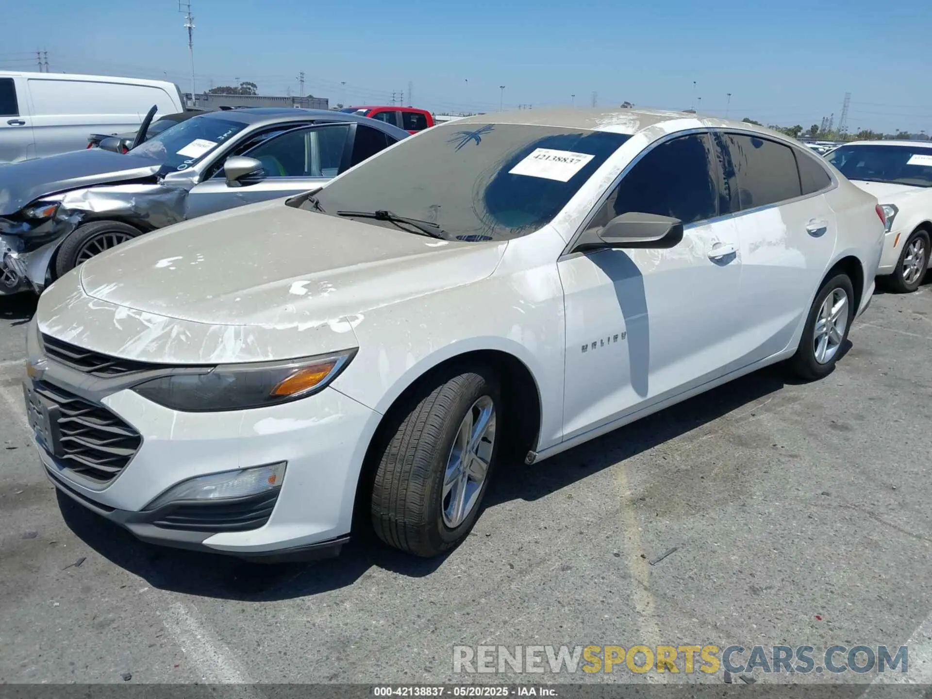 6 Photograph of a damaged car 1G1ZC5ST5KF111073 CHEVROLET MALIBU 2019