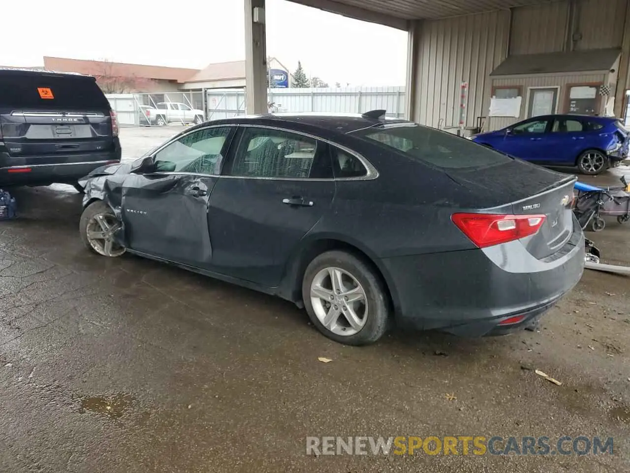 2 Photograph of a damaged car 1G1ZC5ST5KF126785 CHEVROLET MALIBU 2019