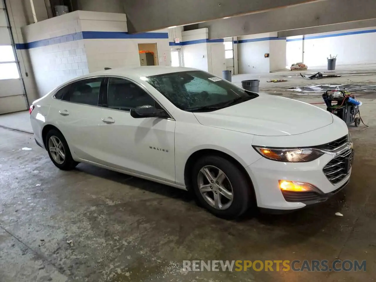 4 Photograph of a damaged car 1G1ZC5ST6KF161402 CHEVROLET MALIBU 2019