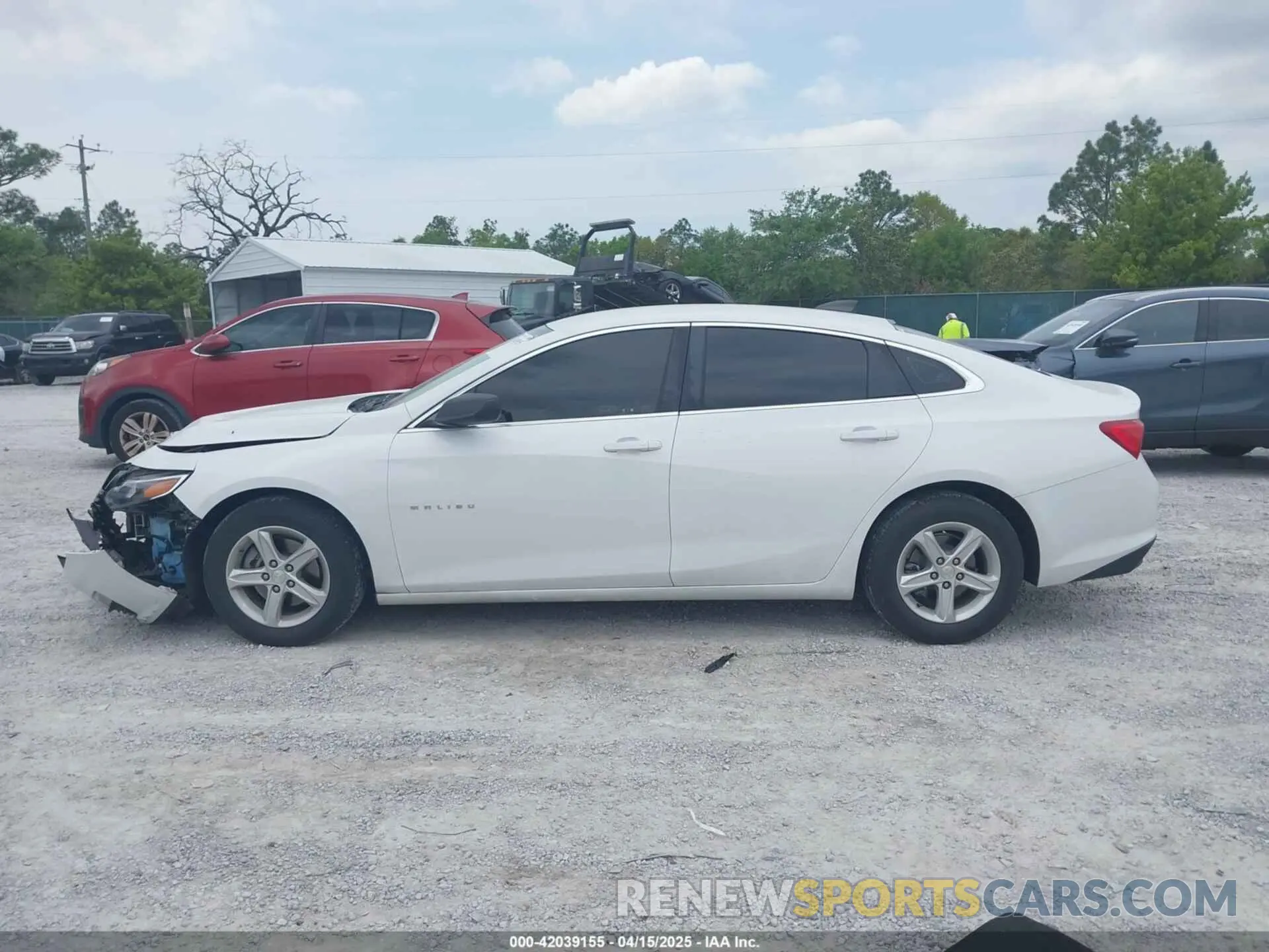 14 Photograph of a damaged car 1G1ZC5ST6KF168222 CHEVROLET MALIBU 2019
