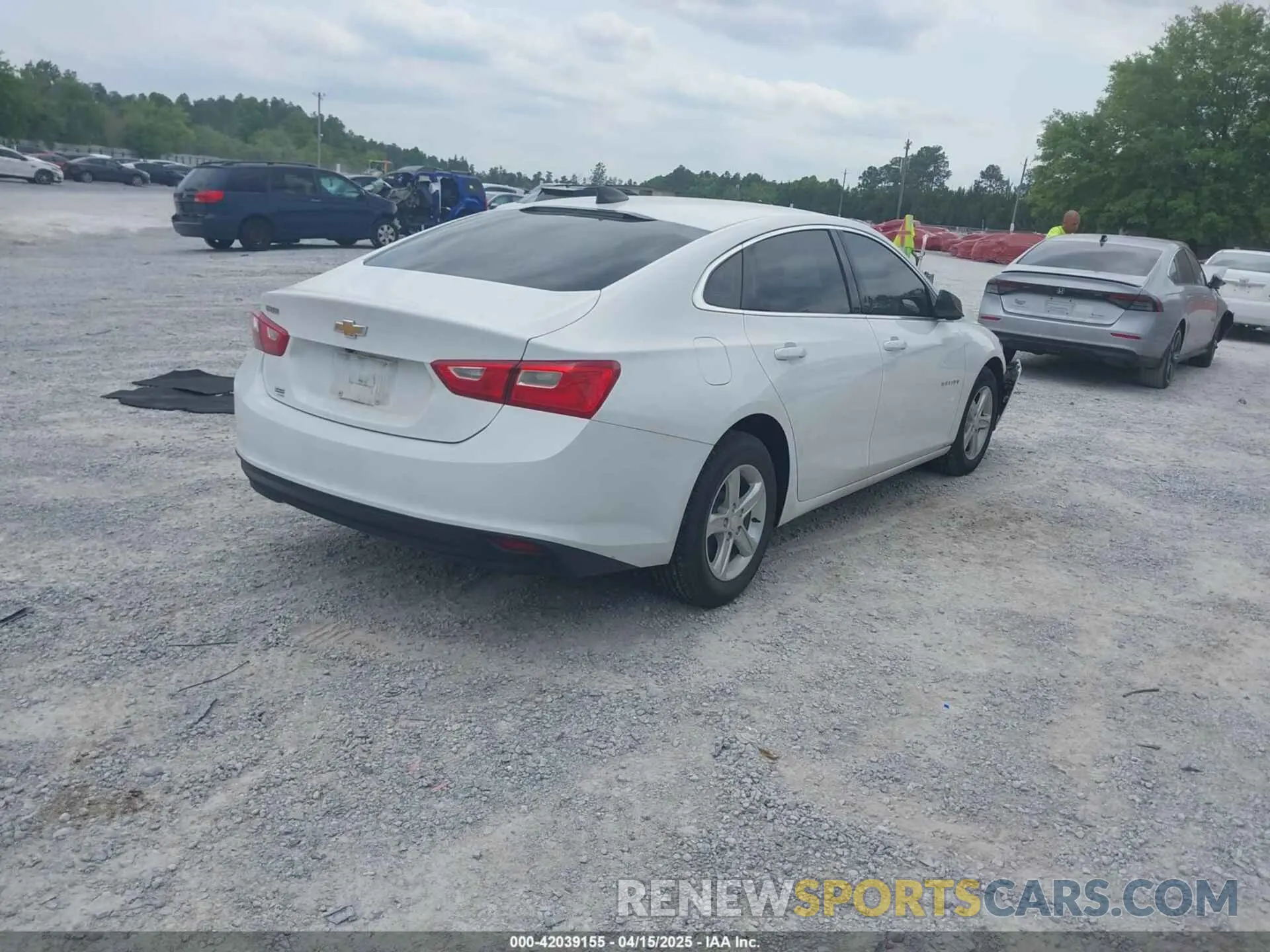 4 Photograph of a damaged car 1G1ZC5ST6KF168222 CHEVROLET MALIBU 2019