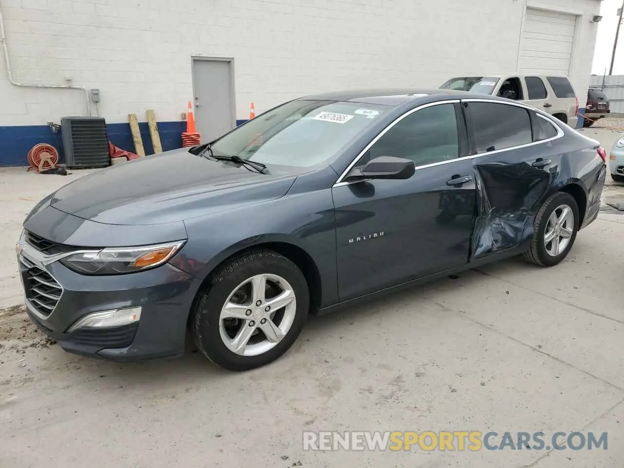 1 Photograph of a damaged car 1G1ZC5ST6KF170293 CHEVROLET MALIBU 2019