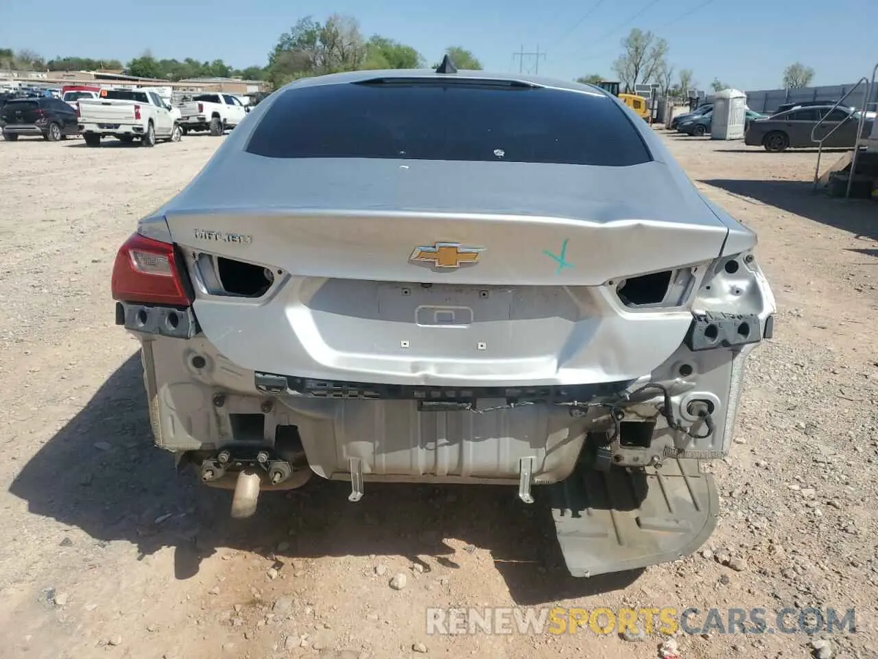 6 Photograph of a damaged car 1G1ZC5ST7KF135343 CHEVROLET MALIBU 2019